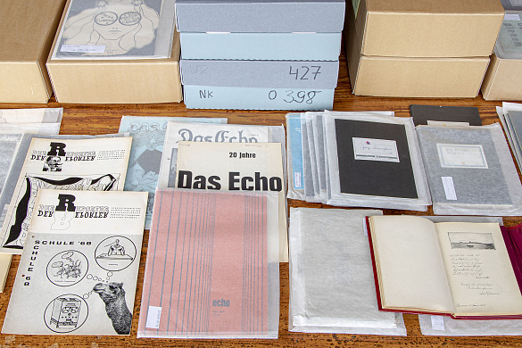 Archivalien aus den 1950er und 1960er Jahren