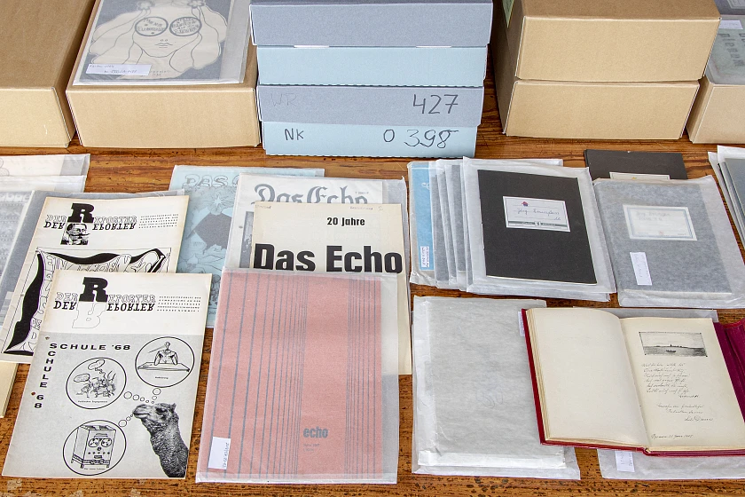 Archivalien aus den 1950er und 1960er Jahren